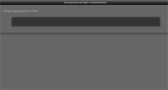 Desktop Screenshot of oregonagriorganics.com
